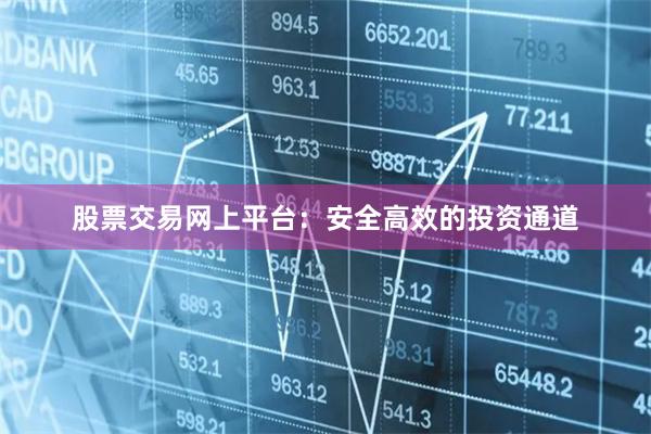 股票交易网上平台：安全高效的投资通道