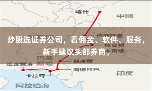 炒股选证券公司，看佣金、软件、服务，新手建议头部券商。